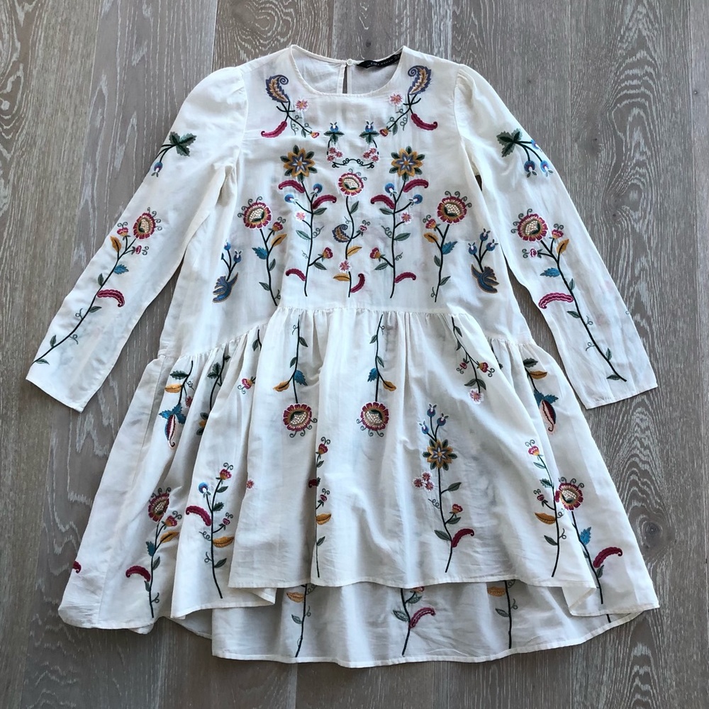 Zara Floral Mini Dress